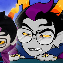 eridan ampora - extremely volatile and i try to be loud to be bold. but in reality i struggled with relationships and feeling extremely lonely by those around me. which can lead to extreme reactions