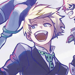 monoma - similar to kaiser actually, proud and loud front but just very insecure underneath. need to prove his worth & be important