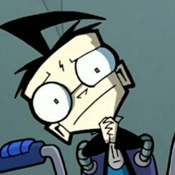 dib - me for fun but also not, not often taken seriously but is smart.. ok. he me caus ya